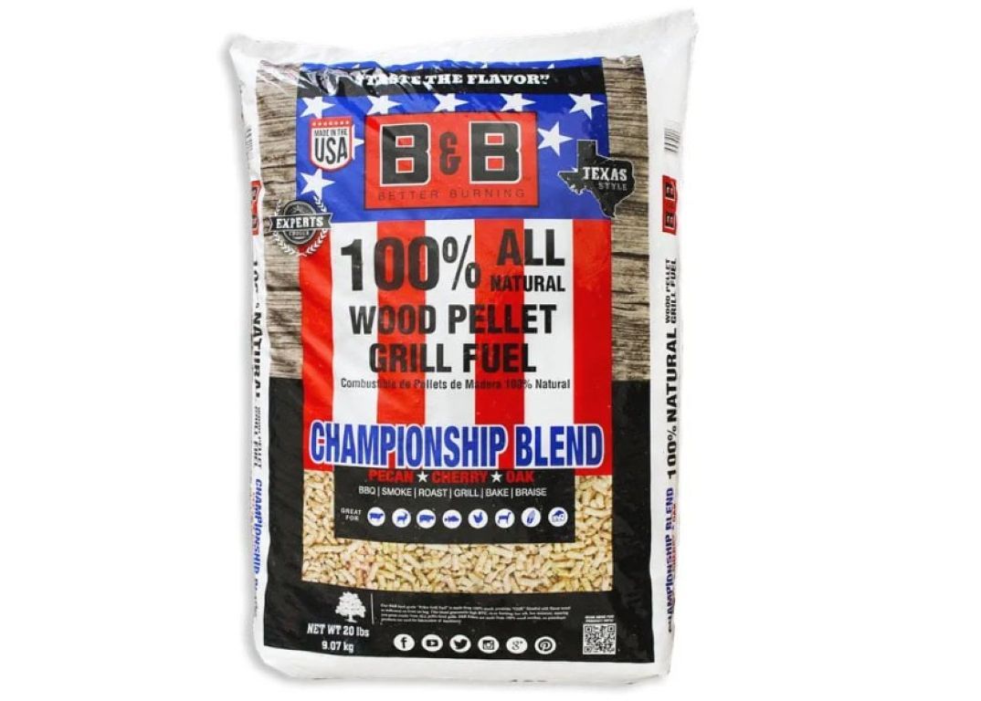 B&amp;B Pellets 20lb Championship Blend