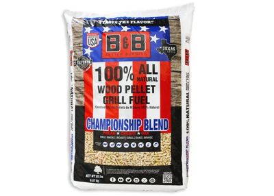 B&amp;B Pellets 20lb Championship Blend