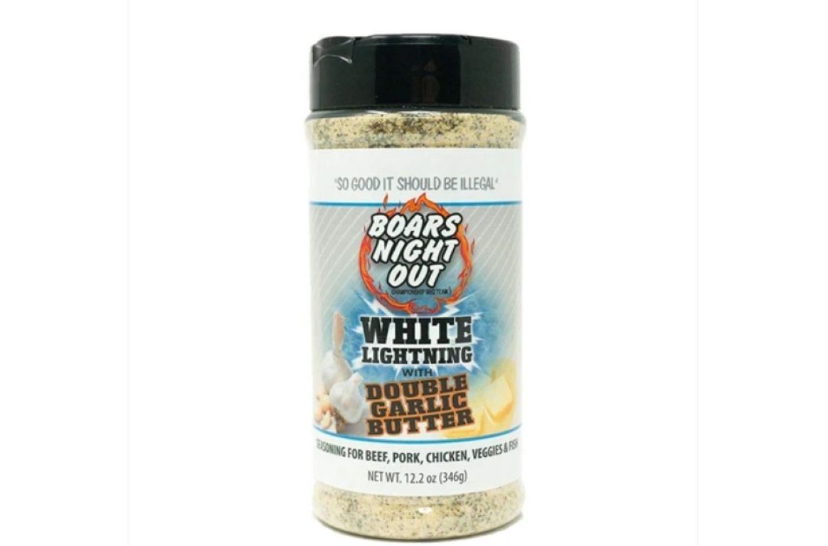 Boars Night Out White Lightning Double Garlic Butter