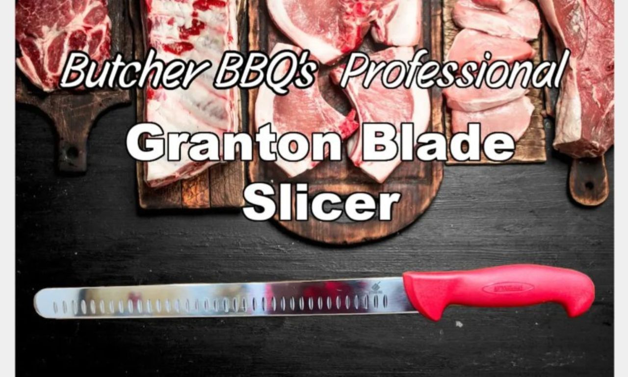 Butcher BBQ Professional 12 Inch Granton Slicing Knife