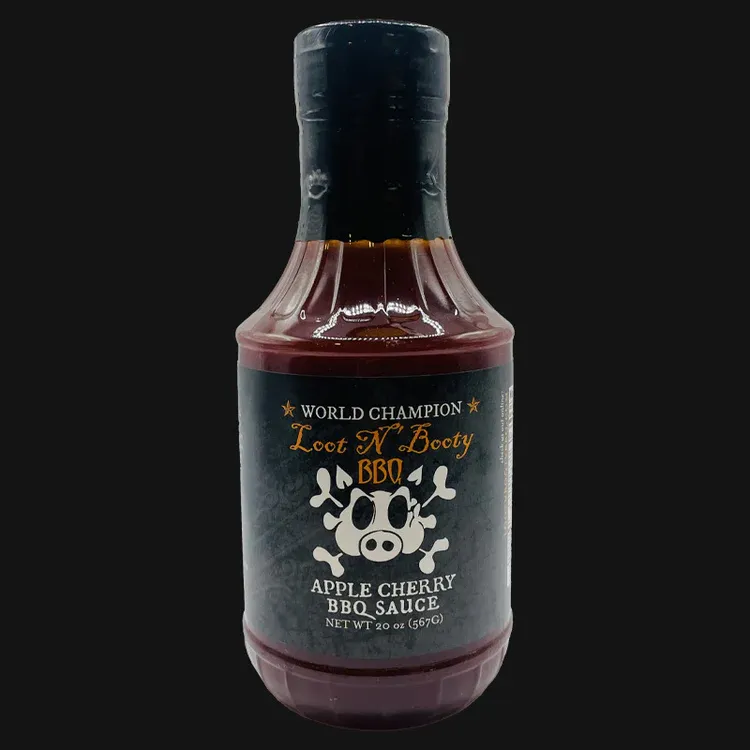 Loot N&#39; Booty Apple Cherry BBQ Sauce