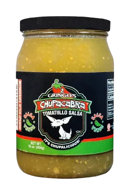 2 Gringos Chupacabra Tomatillo Salsa
