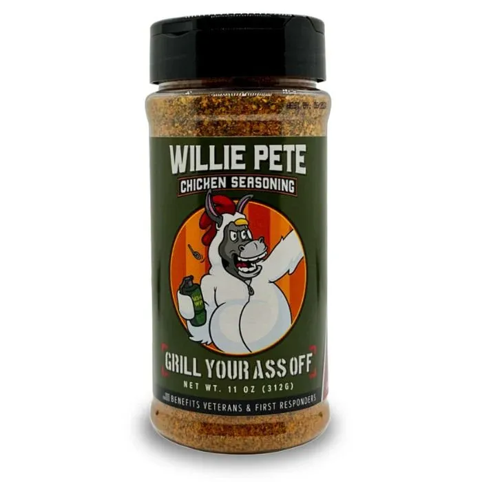 Grill Your Ass Off - Willie Pete Chicken Seasoning