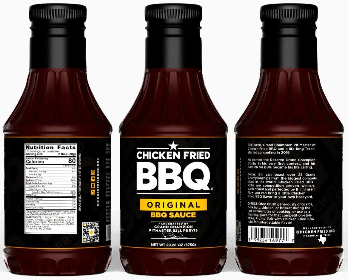 Chicken Fried BBQ BBQ Sauce Original