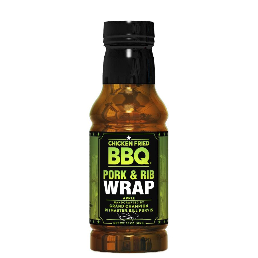 Chicken Fried BBQ Pork &amp; Rib Wrap Apple