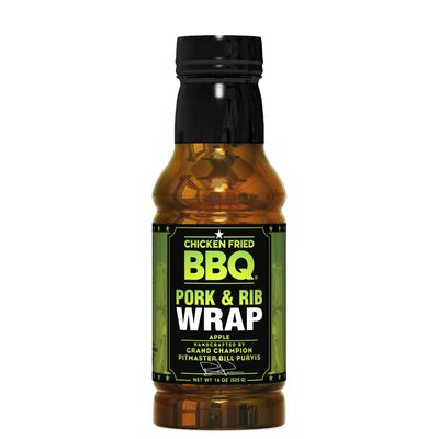 Chicken Fried BBQ Pork &amp; Rib Wrap Apple
