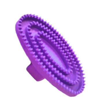 Smooth Coat Rubber Curry Brush