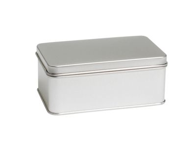 Rechthoekig blik zilver