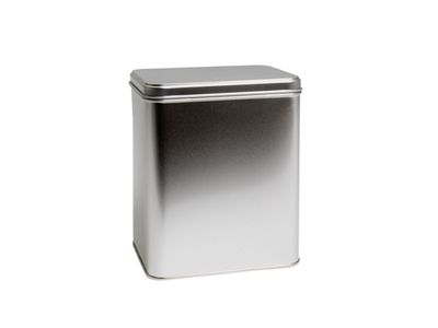 Rechthoekig blik zilver