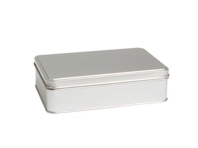 Rechthoekig blik zilver