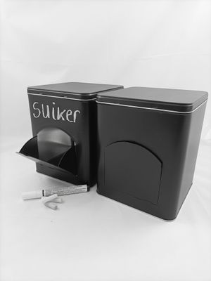 Dispenserblik matzwart