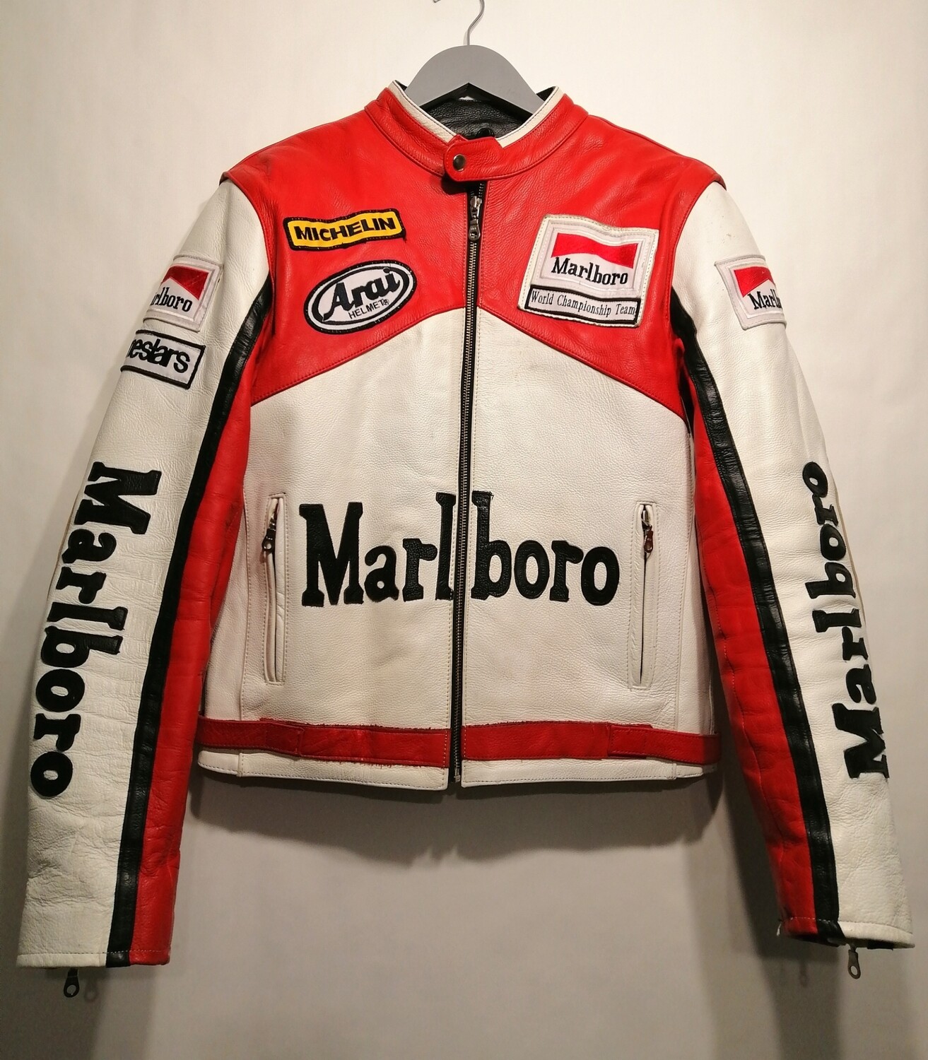 Second Hand Racing leather jacket Marlboro edition from the 90s size S ...