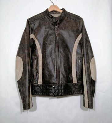 SECOND HAND 90s Men's Chevignon urban jacket "Cafe Racer & Custom" style Medium size