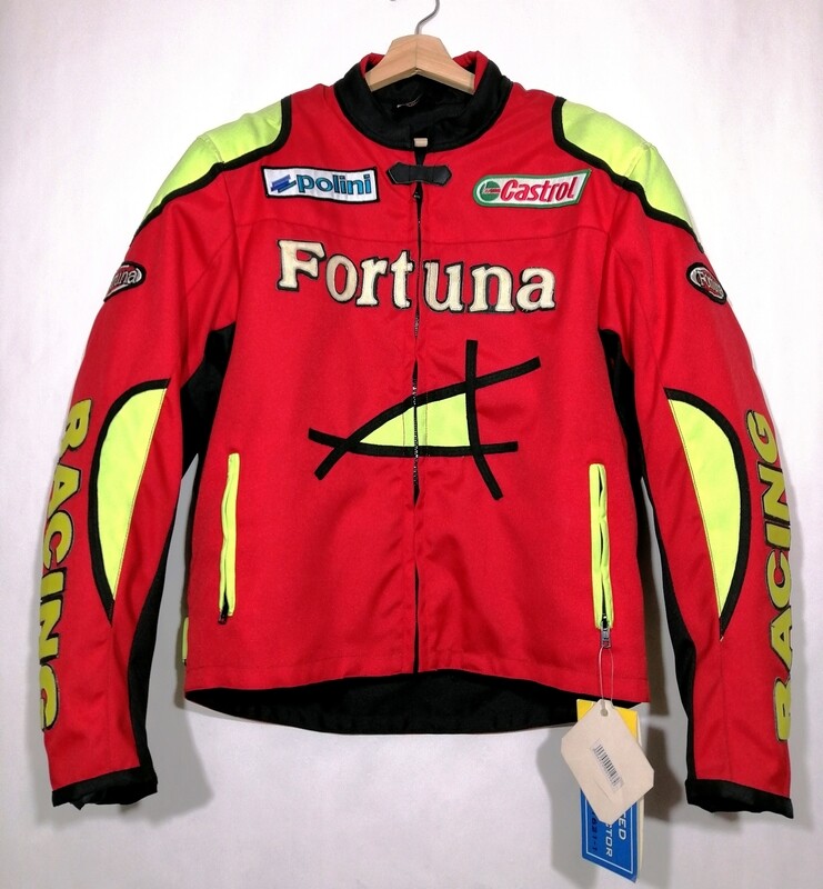 SECOND HAND Racing style canvas jacket &quot;Fortuna&quot; edition size XL for men