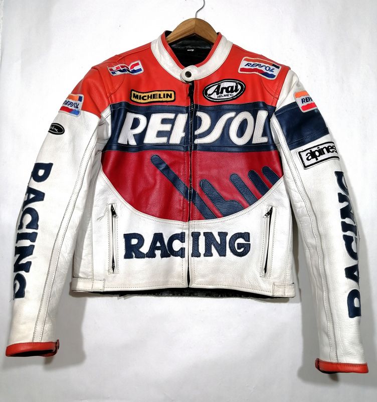 Racing style jacket from the 90&#39;s Repsol team edition size XS for women