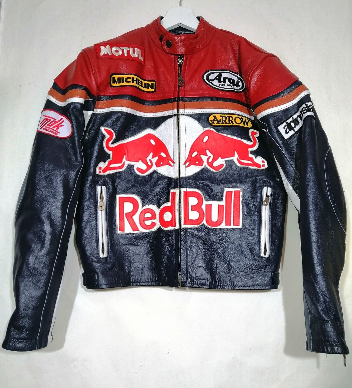 SECOND HAND wonderful vintage 90s collection Racing jacket Red Bull edition women's size M