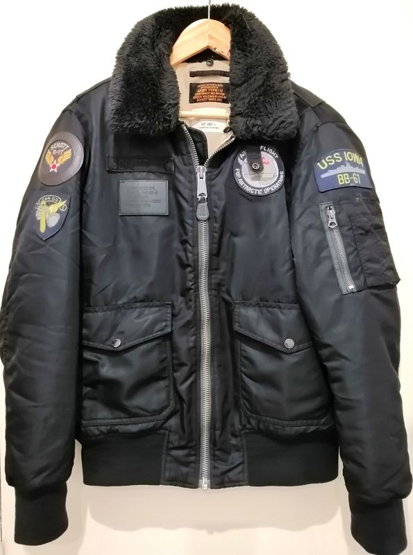 Schott US Navy Iwo Jima bomber jacket L size Men's