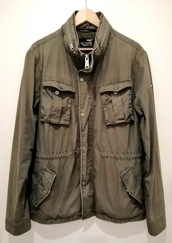 SECOND HAND Great Schott urban jacket military style size Large men's