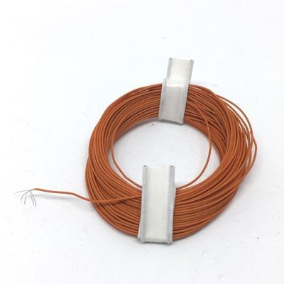 Ultra thin wire Orange - 0,008 mm2, 10 mtr