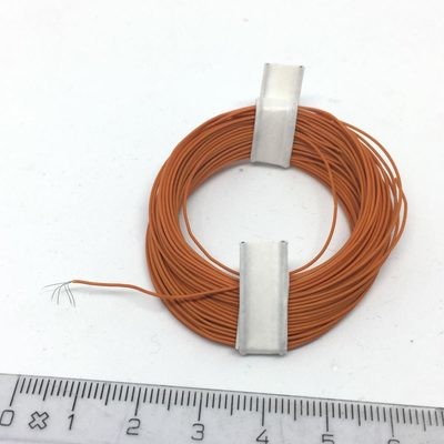 Ultra thin wire Orange - 0,008 mm2, 10 mtr