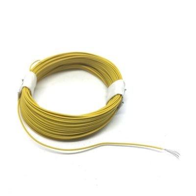 Ultra thin wire Yellow - 0,008 mm2, 10 mtr