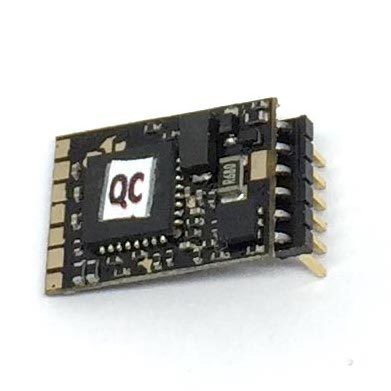 DCC decoder Train-O-Matic Micro Angled 6 PIN NEM 651 (6P90)