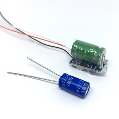 Micro Supercapacitor 6.3 x 12 mm