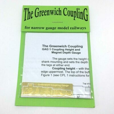 Greenwich Coupling height and magnet depth gauge