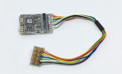 DCC decoder Train-O-Matic Mini 8 pin NEM652 (W22)