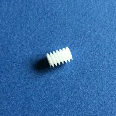 Worm M0.3 for 1mm shaft (large)