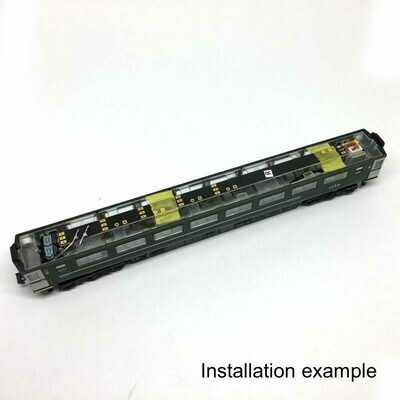 Light bar with plug for Dapol N gauge (Warm white or cold white)