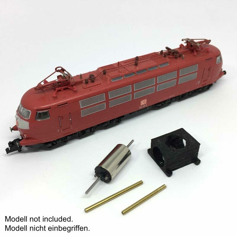 Fleischmann DB BR 103 12V Glockenanker Motor Umbau