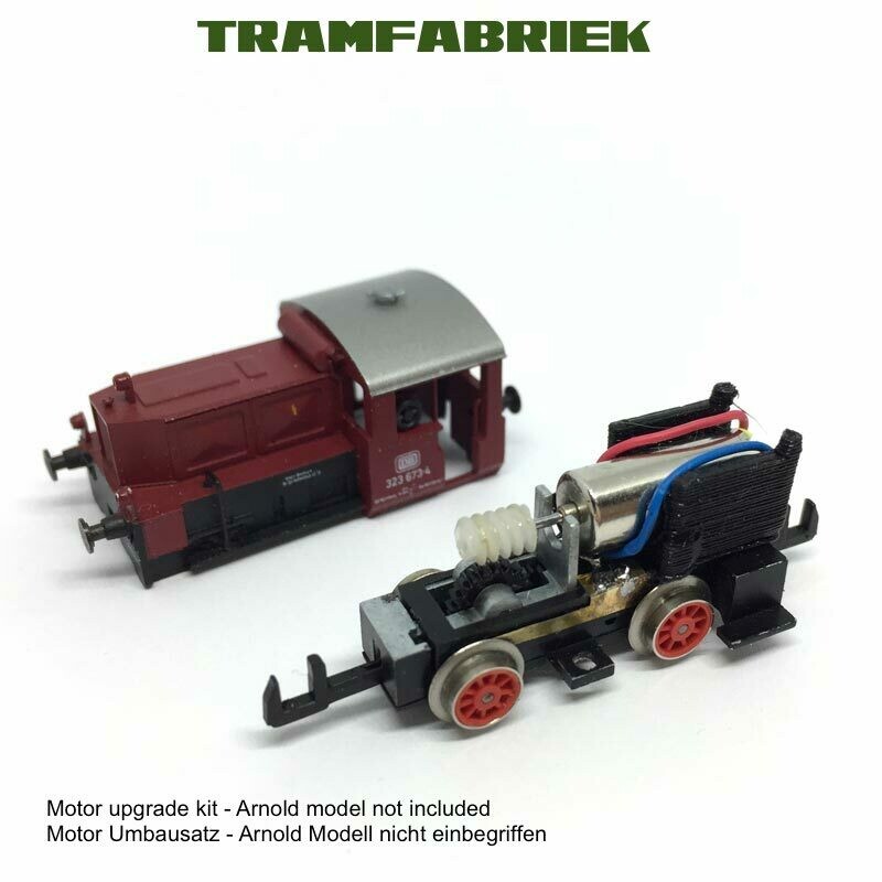 Arnold Köf 12V Glockenanker Motor Umbau