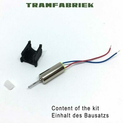 Arnold Köf 12V Glockenanker Motor Umbau