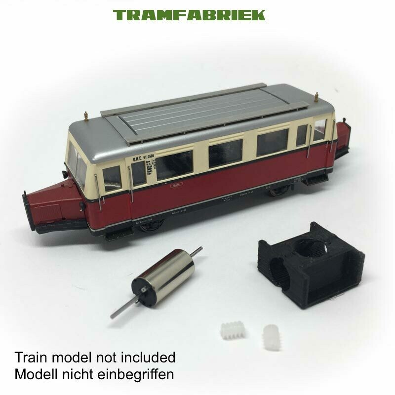 Bemo Wismar Schienenbus Railbus Motor upgrade (Rev A)