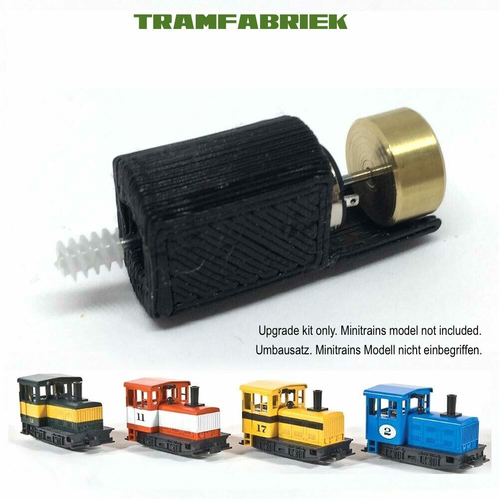 Minitrains Plymouth (from 2011) 12V Coreless motor upgrade kit