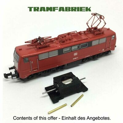 Minitrix DB BR 110, BR 111 Glockenanker Motor 12V Umbau