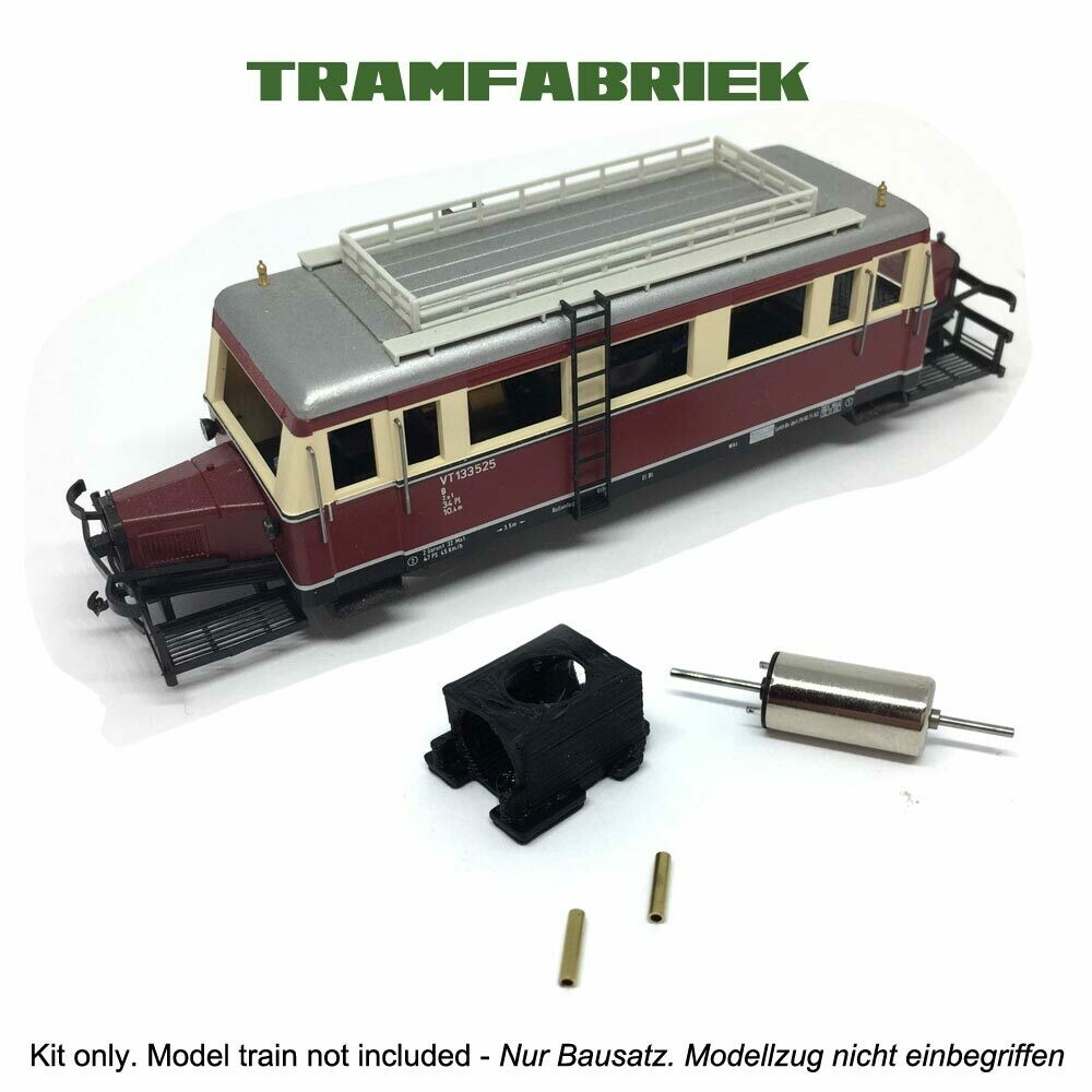 Bemo Wismar Schienenbus Railbus Motor upgrade (Rev B)