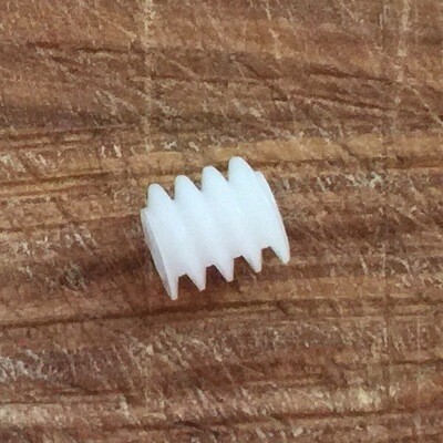 Worm M0.4 for 0.8mm shaft (plastic)