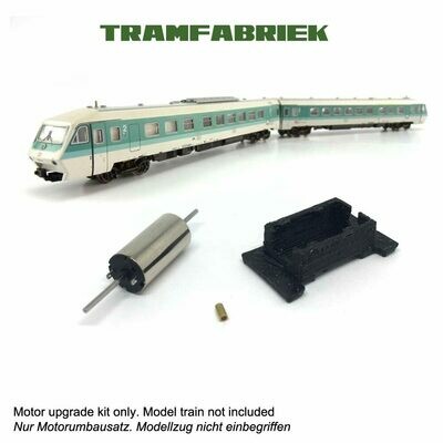 Minitrix DB BR 610 Pendolino Glockenanker Motor 12V Umbau