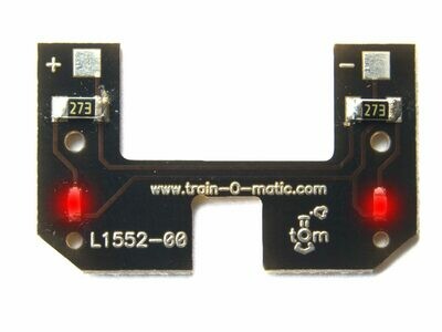 Coach red lights LED. Shape: Short U - tOm Shine FDT 02