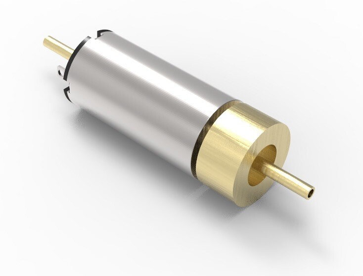 1020D Coreless motor 12V with 7/10 mm adapters (2) + flywheel