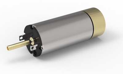 1020D Coreless motor 12V with 10 mm adapter + flywheel