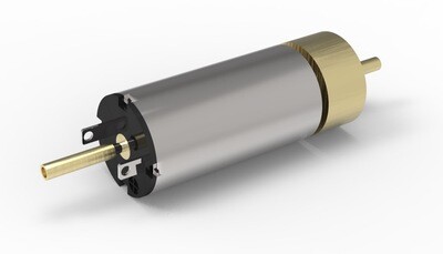 1020D Coreless motor 12V with 7/10 mm adapters (2) + flywheel