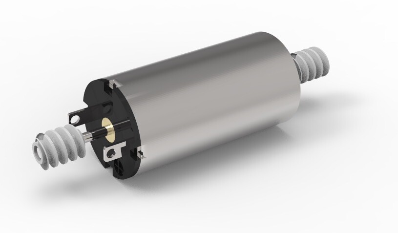 1020D Coreless motor 12V + M0.3 plastic worm OD 4.2  (2x)