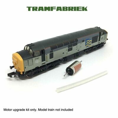 Graham Farish Class 37 (N gauge) 12V Coreless Motor upgrade