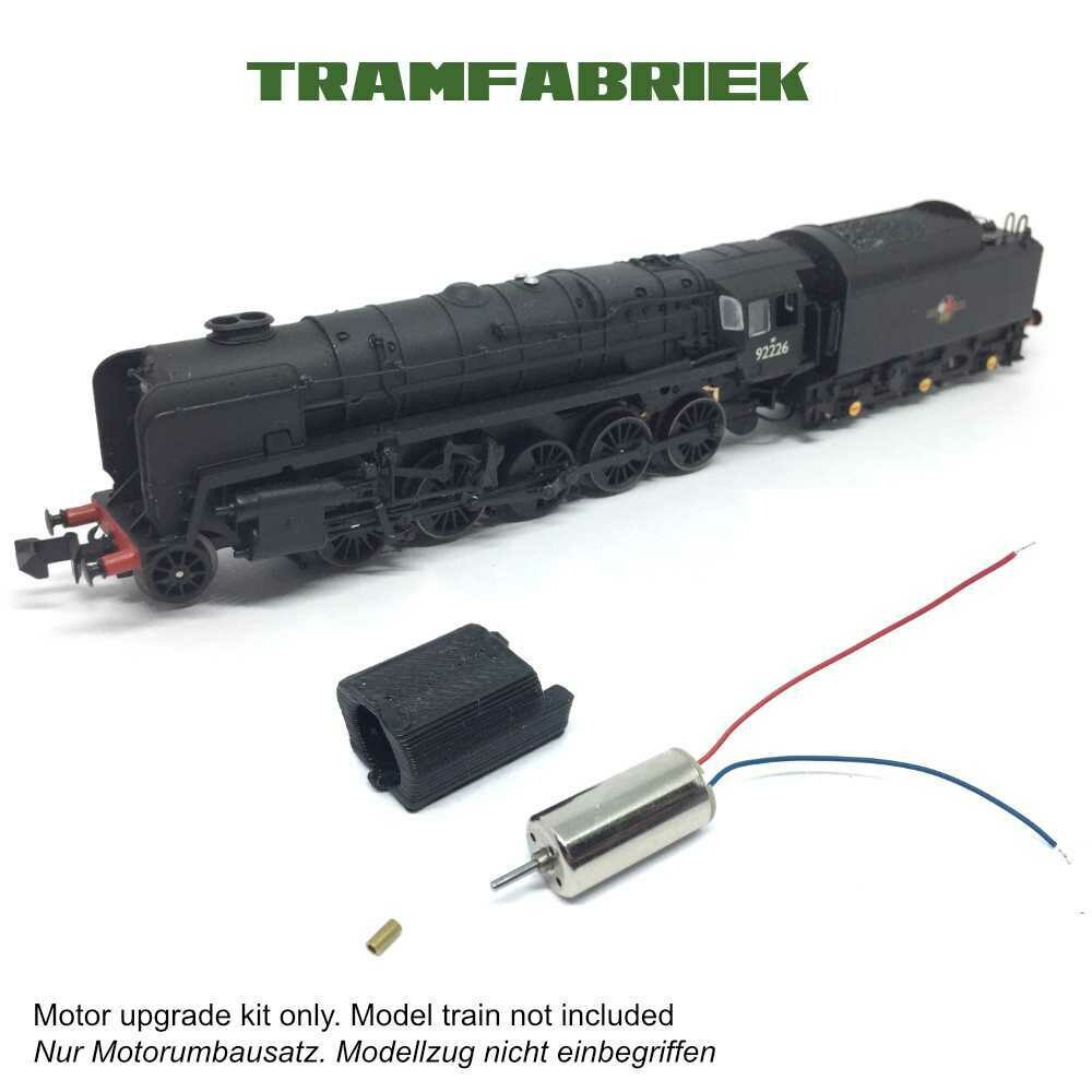 Dapol 9F (N gauge) 12V Coreless Motor upgrade