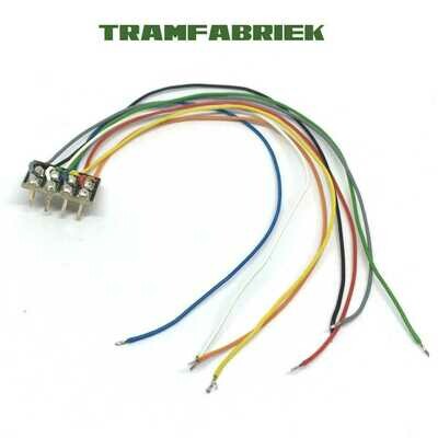 NEM 652 plug + 8 wires