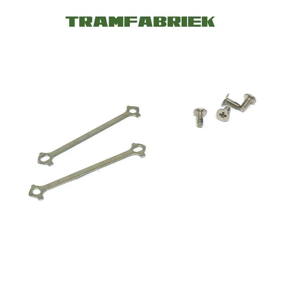 Coupling rods for Egger-Bahn / Jouef / Minitrains wheelbase 17mm