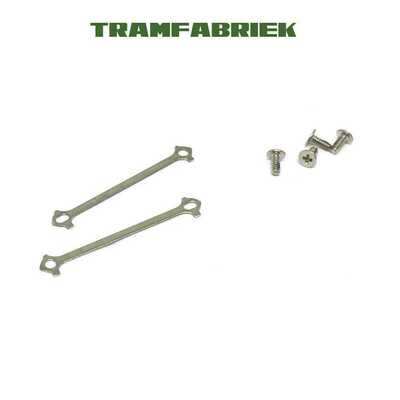Coupling rods for Egger-Bahn / Jouef / Minitrains wheelbase 17mm